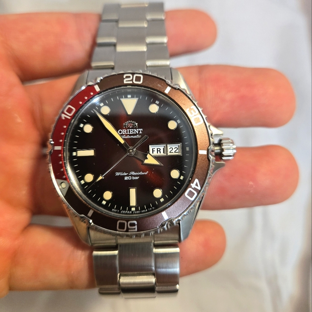 Orient Sports Automatic Red Dial Men's Watch RA-AA0814R19B
